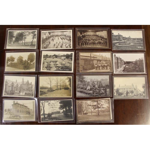 359 - Thirty postcards, Croydon related including twenty RP's, Caterham Guards Depot, tallest soldier in t... 