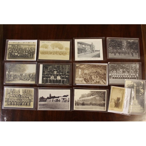 360 - Twenty four postcards, Croydon related including seventeen RP's, Caterham Guards Depot etc., togethe... 