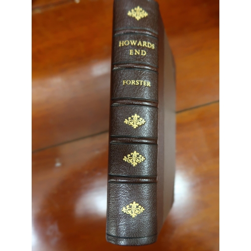 399 - E.M. Forster, ' Howards End ' First Edition, London, Edward Arnold 1910, with a later cloth and leat... 