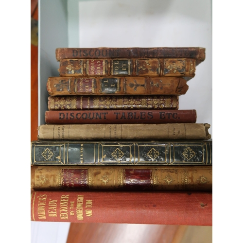 417 - Small quantity of miniature leather bound and other books