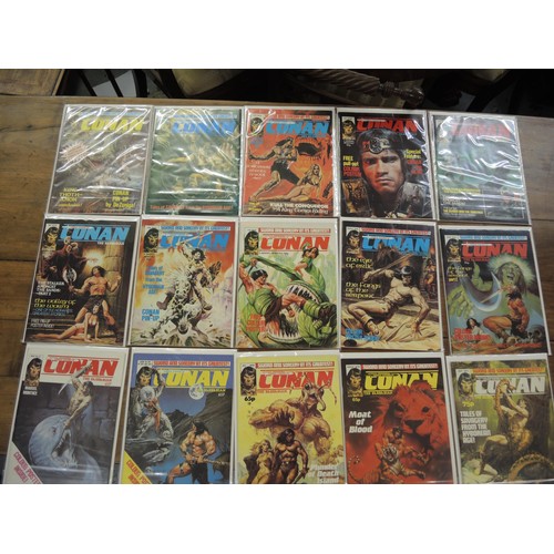 309 - Box containing a collection of 20th Century comics, including Meltdown Marvel, Savage Sword of Conal... 