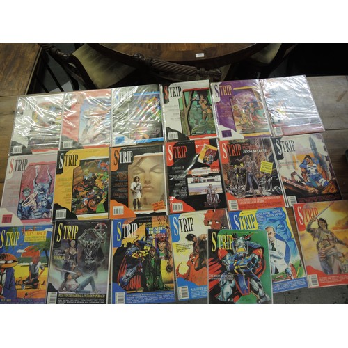 309 - Box containing a collection of 20th Century comics, including Meltdown Marvel, Savage Sword of Conal... 