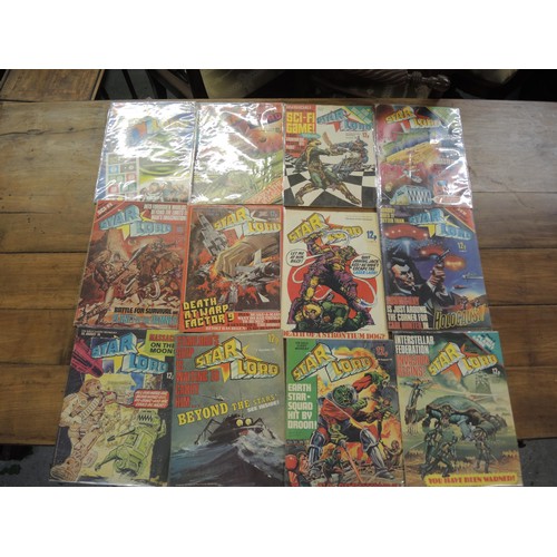 309 - Box containing a collection of 20th Century comics, including Meltdown Marvel, Savage Sword of Conal... 