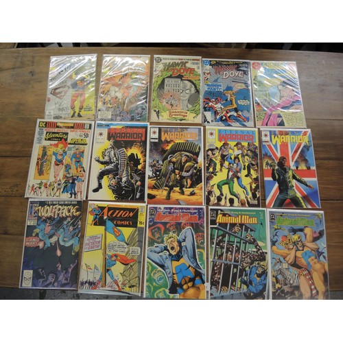 313 - Box containing a large collection of 1970's comics, including DC, Image, Valiant etc.