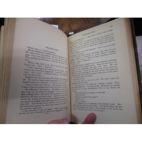 399 - E.M. Forster, ' Howards End ' First Edition, London, Edward Arnold 1910, with a later cloth and leat... 