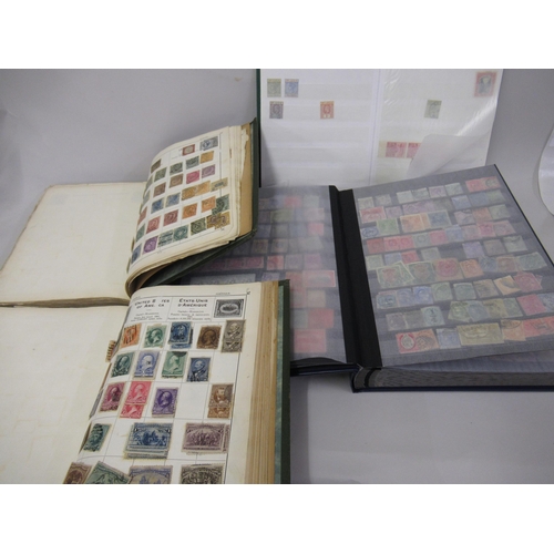 171 - Two albums and two stock books containing a collection of various World stamps