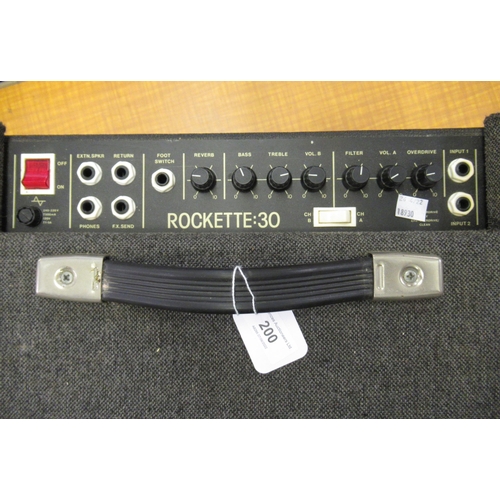 200 - Session Rockette 30 guitar amplifier