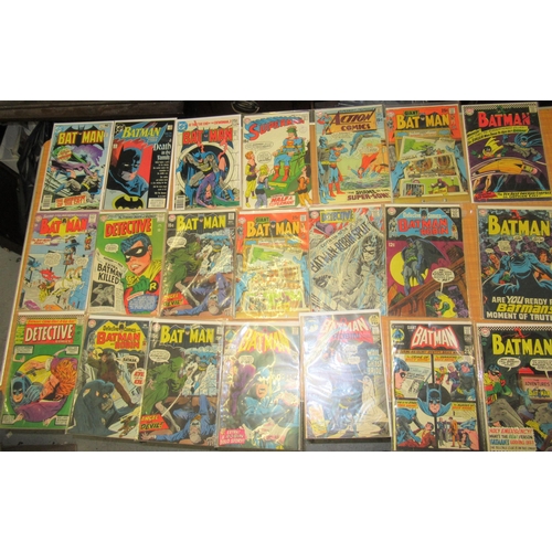 351 - Quantity of DC American issue comics including Batman, Twelve Cent, detective comics, Superman and A... 