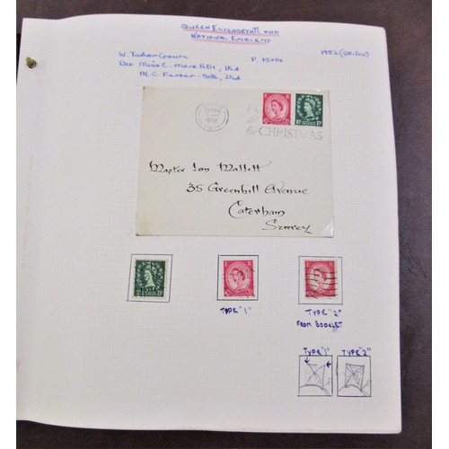 160 - Two albums containing a collection of various QE2 and Commonwealth stamps and a quantity of loose st... 