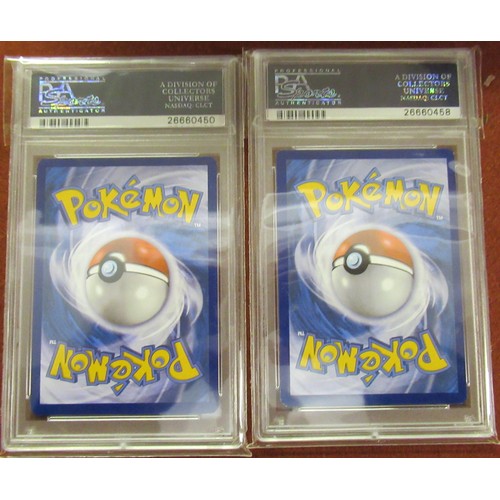 352 - Quantity of Pokemon trading cards including some graded cards