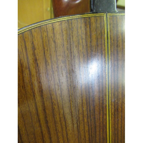 67 - Harald Petersen, classical concert guitar in a fitted hard case, signed to the paper label to the in... 