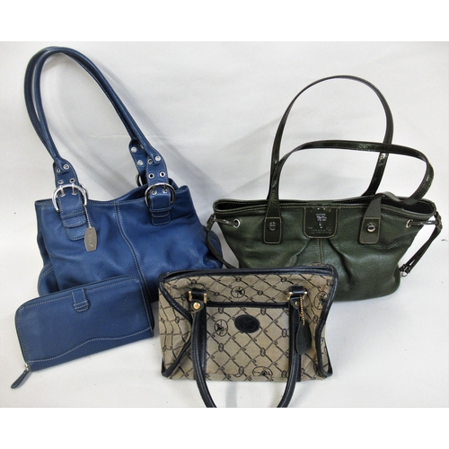 19 - Quantity of various ladies handbags