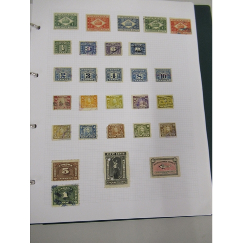 196 - Loose leaf album Canadian stamps, 1859 - 2010