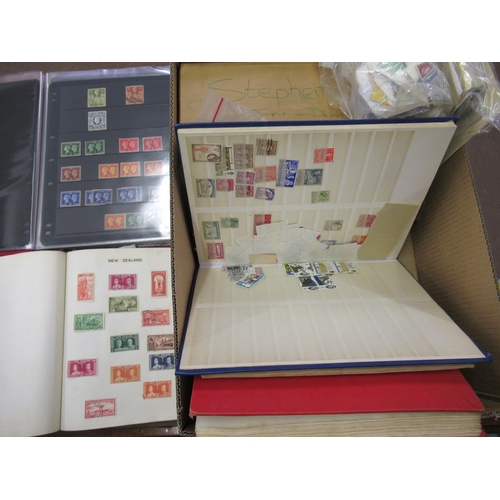 203 - Collection of World stamps in albums and loose