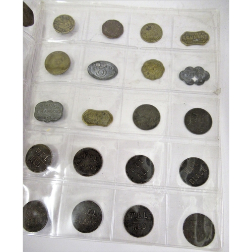 397 - Collection of mainly Spitalfields market tokens