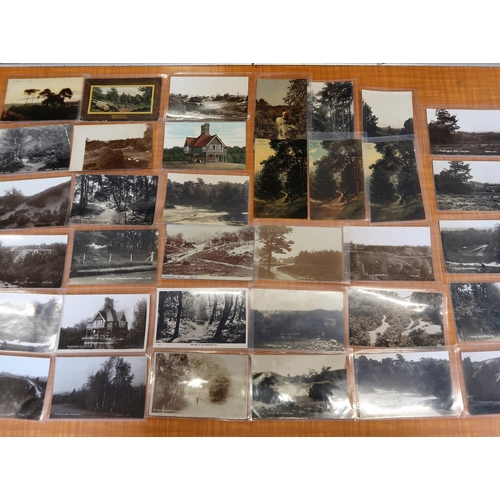 430 - Thirty five postcards, Croydon related, including twenty six RP's, Shirley Hills, Addington Hills, R... 