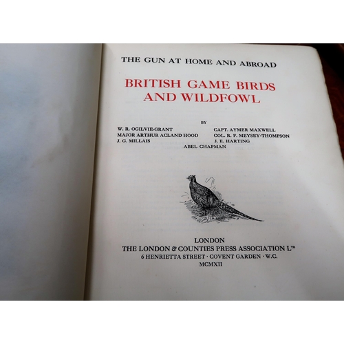 455 - One volume ' Game Birds and Shooting Sketches ' by John Guille Millais, London, Henry Sotheran & Co.... 