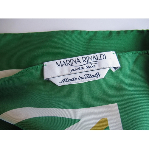 56 - Quantity of scarves including Marina Rinaldi