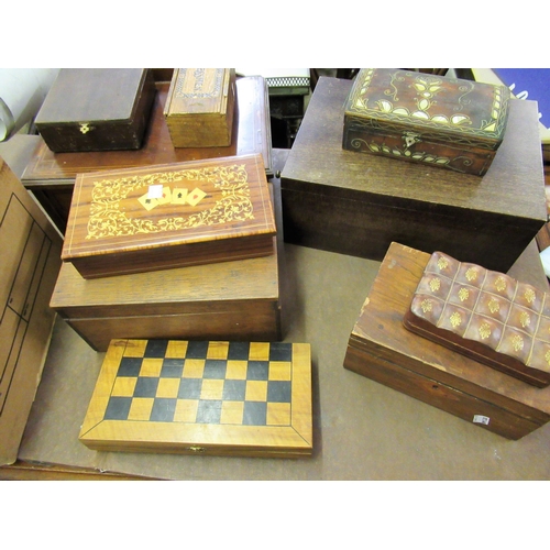 82 - Quantity of various wooden boxes