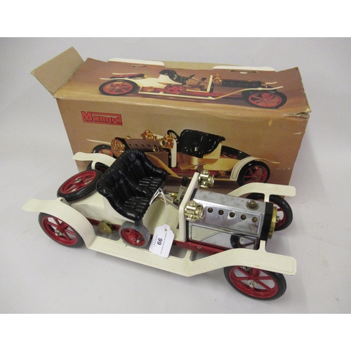 99 - Mamod toy Steam Roadster in original box