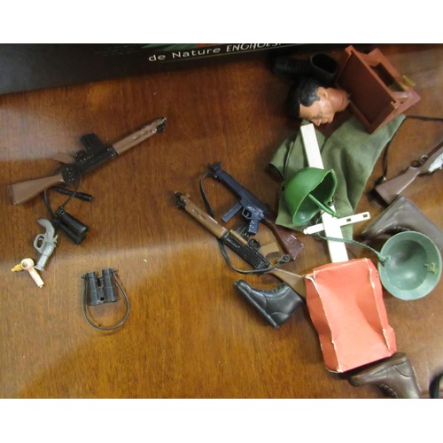 183 - Quantity of 1970's Action Man figures and loose accessories