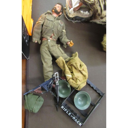 183 - Quantity of 1970's Action Man figures and loose accessories