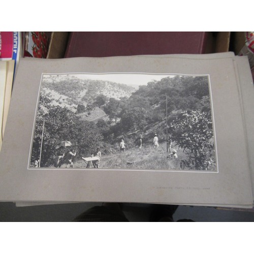 215 - F.J. Preston, two folios bearing his name containing Indian railway related photographs