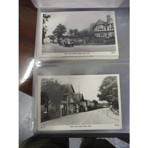 399 - Quantity of Four Elms related postcards