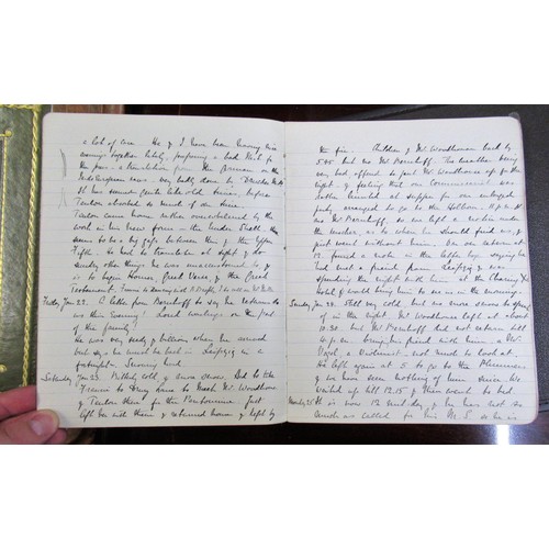 280 - Collection of handwritten diaries of William and Helena Sonnenschein