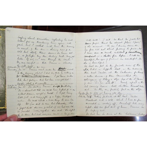 280 - Collection of handwritten diaries of William and Helena Sonnenschein