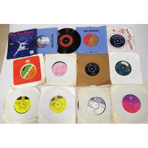 129 - Small collection of late 1960's 45rpm singles including two advance promotion copies for Lena Martel... 