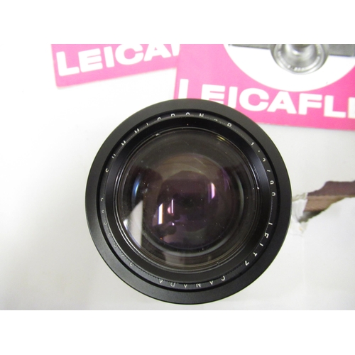 143 - Leicaflex SL 35mm camera with two Leitz Wetzlar Summicron lenses 1:2/50 and 1:2/90, together with th... 