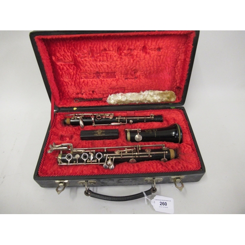 260 - Artla imported by Boosey & Hawkes oboe in fitted case