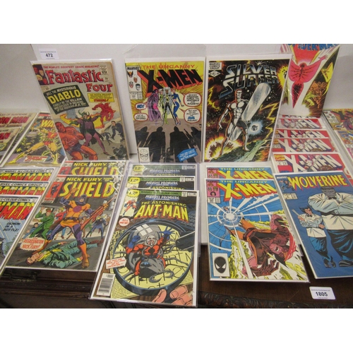 472 - Marvel Comics, large quantity of various including ' X-Men ', ' Iron Man ', ' Thor ' and ' Ant Man '