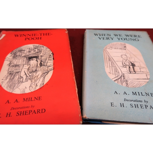 516 - One volume ' Winnie the Pooh ' by A.A. Milne, third edition 1927, together with two A.A. Milne re-pr... 