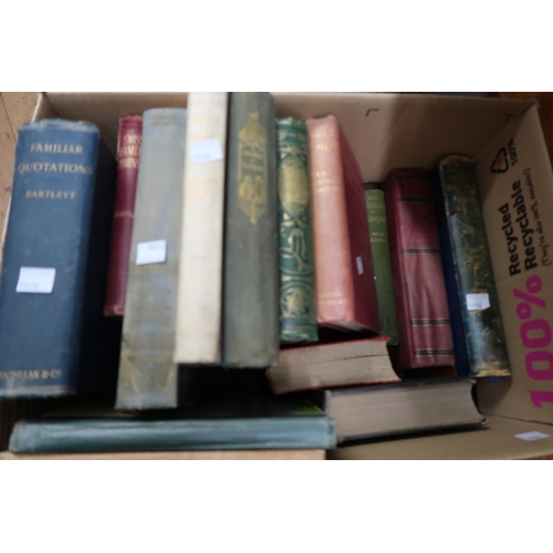 518 - Large quantity of early to mid 20th Century books including Washington Irving ' Bracebridge Hall ', ... 