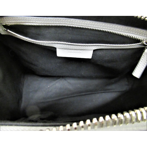 91 - Givenchy Antignona medium handbag in pearl grey, having original dust cover, tag and care instructio... 