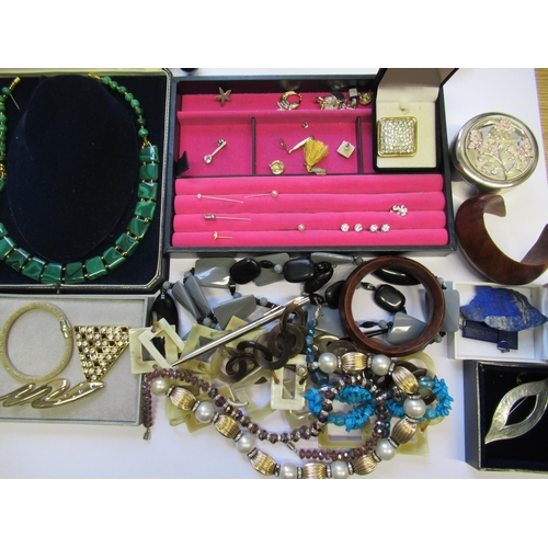 926 - Large quantity of miscellaneous costume jewellery, some in original boxes