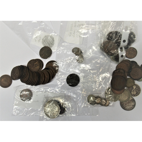 1360 - Quantity of World coinage, including an 1881 America silver dollar