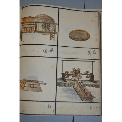 1471 - Late 18th Century/early 19th Century Canton Chinese album of approximately one hundred and eighty pa... 