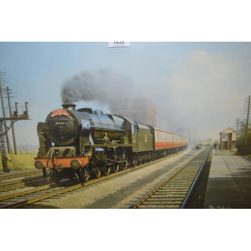 1639 - Phillip D Hawkins, artist signed Limited Edition coloured print, ' Tamworth Memories ', 15ins x 23in... 