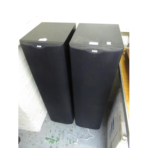 445 - Bowers & Wilkins, pair of DM603 floor standing stereo speakers (including one original box)