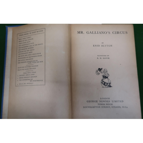 573 - Enid Blyton, ' Mr Galliano's Circus ', signed by the author