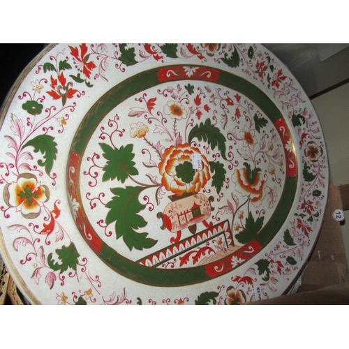 718 - Large quantity of 19th Century ironstone dinnerware, including various oval meat platters, etc. (not... 