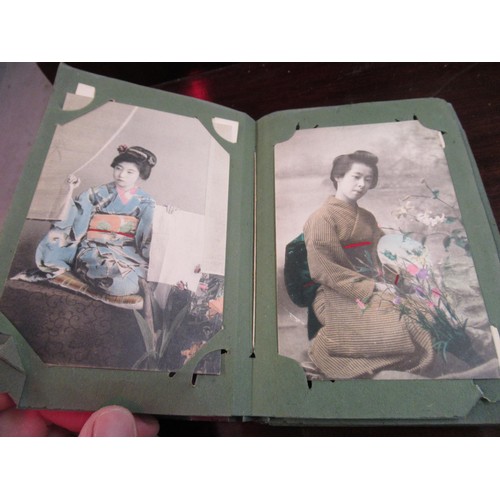 329 - Album of early 20th Century Japanese postcards