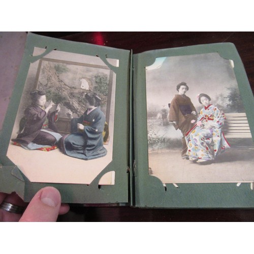 329 - Album of early 20th Century Japanese postcards