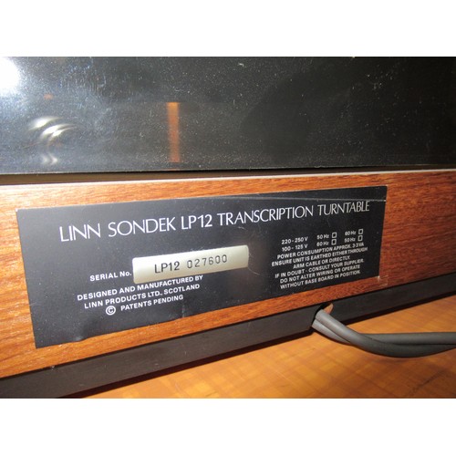 391 - Linn Sondek LP12 turntable