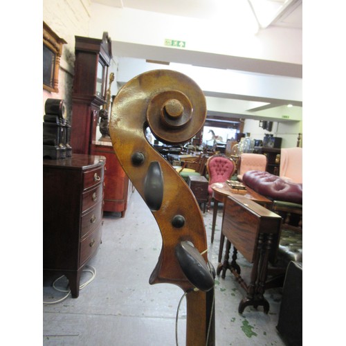 491 - Late 19th / early 20th Century cello with 30in back (for restoration)