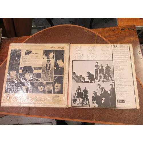 454 - Collection of various early Beatles and Rolling Stones albums