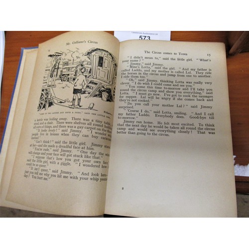 573 - Enid Blyton, ' Mr Galliano's Circus ', signed by the author